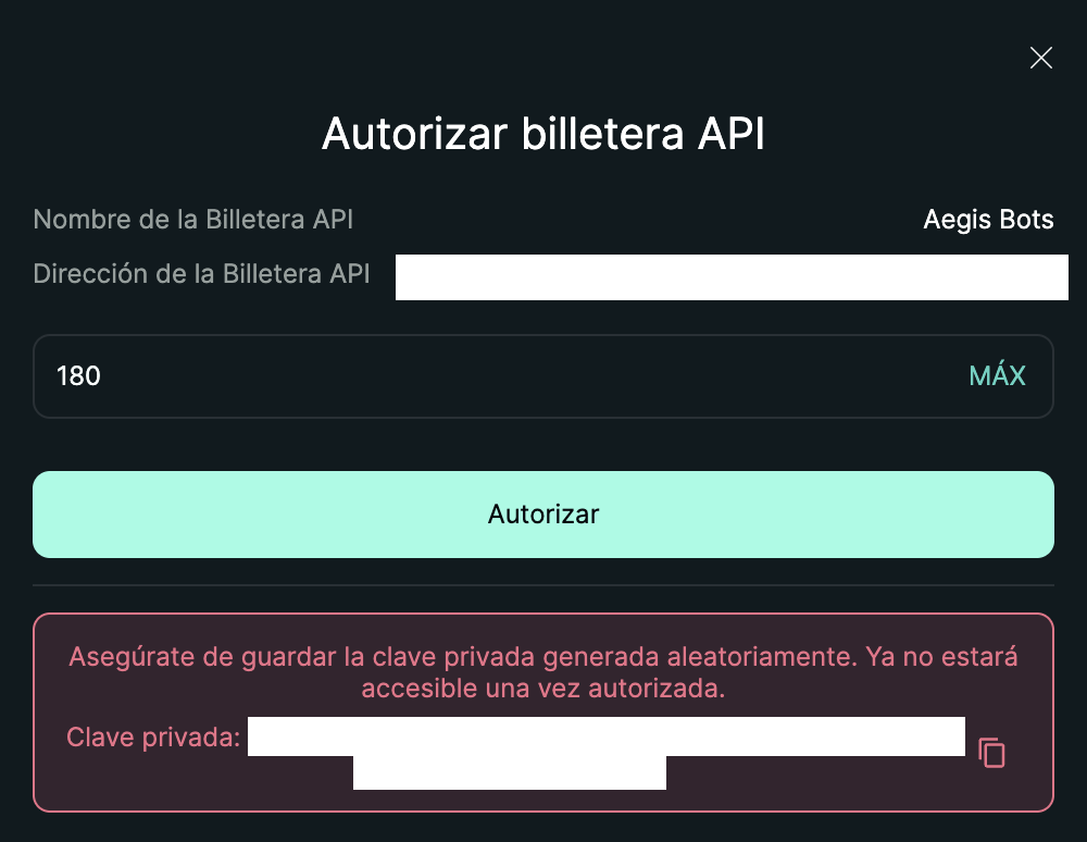 HyperLiquid — autorizar wallet agente