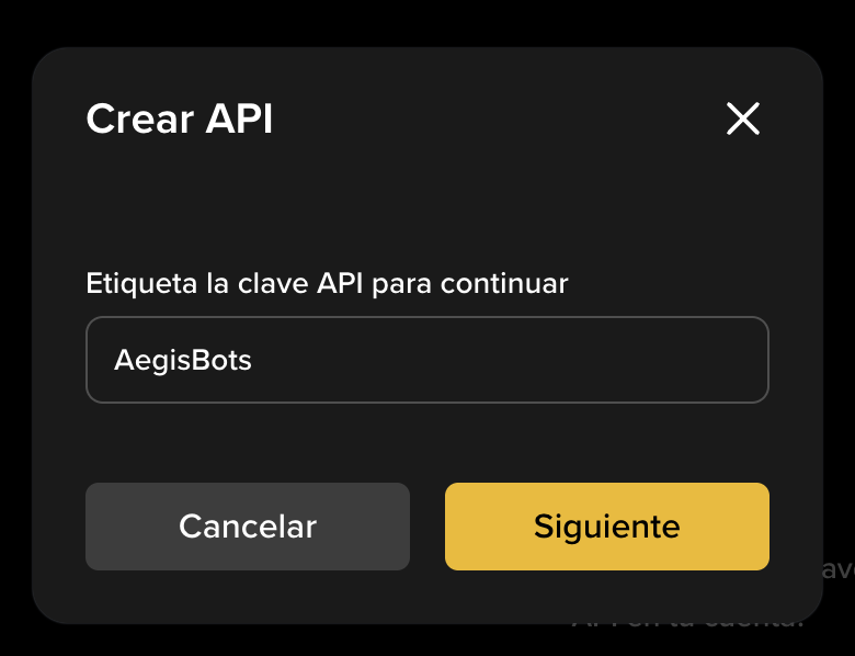 Binance — activar Lectura y Trading Spot